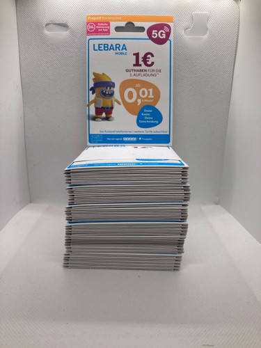 Lebara prepaid sim karte - lebara,