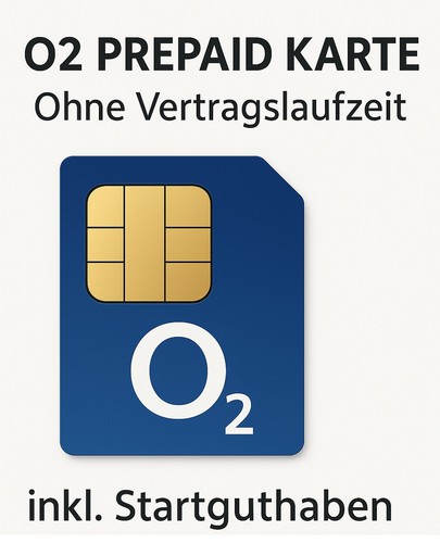 Prepaid sim karte - o2,